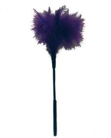 Sex &amp; Mischief Feather Tickler 7in Purple